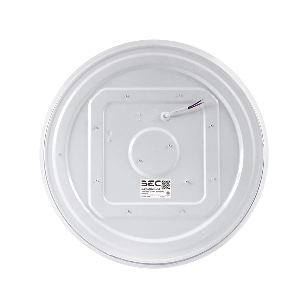 ไฟเพดาน LED BEC JASMINE-01 15 นิ้ว 24 วัตต์ DAYLIGHT สีขาว