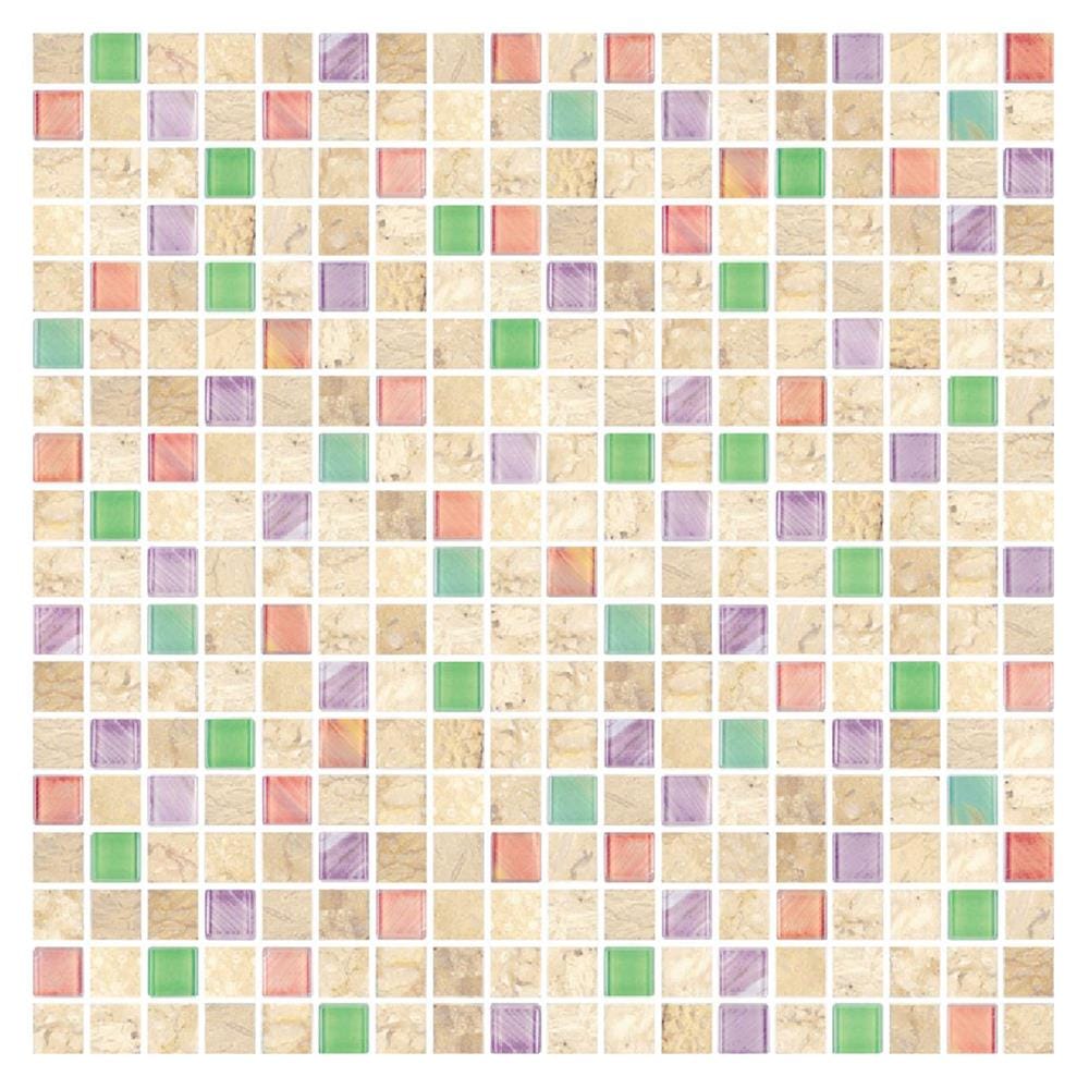 โมเสคแก้ว 30x30 ซม. DURAGRES สวีท เบจ มาเบิ้ล