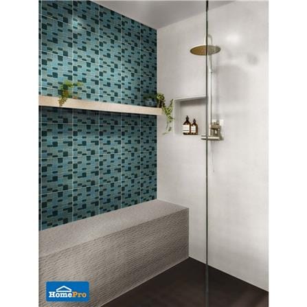 โมเสคแก้ว 30x30 ซม. DURAGRES สโมคกี้ เทา_5