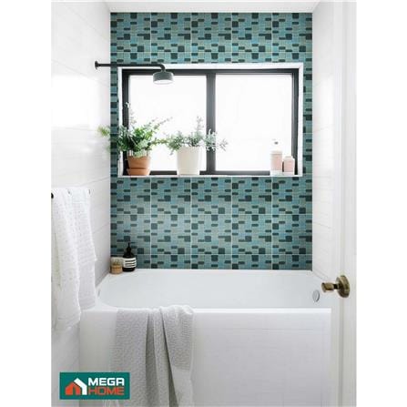 โมเสคแก้ว 30x30 ซม. DURAGRES สโมคกี้ เทา_7