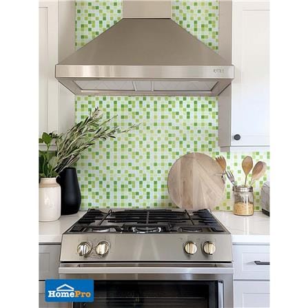 โมเสคแก้ว 30x30 ซม. DURAGRES กรีน ไดมอน_2