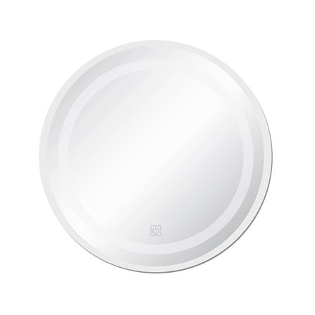 กระจกเงาตกแต่ง LED WSP MLD-6 80x80 ซม. สีเงิน_0
