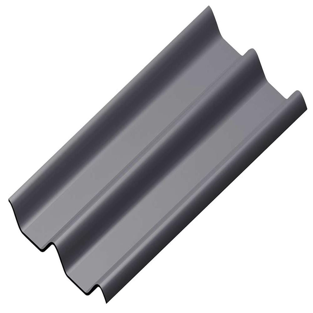 กระเบื้องหลังคา ลอนคู่ DURAONE 50x150x0.5 ซม. สีเทาหมอกเมฆา