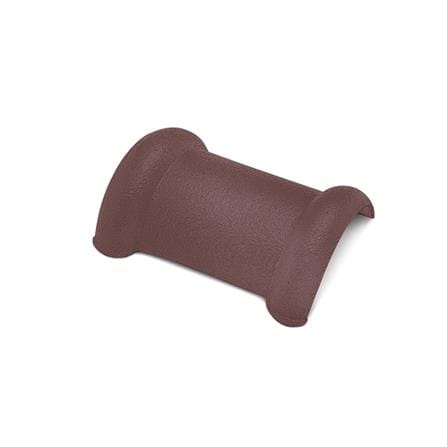 ครอบโค้ง 2 ทาง DURAONE ลอนเศรษฐี 2.4x24.8x33 ซม. สีน้ำตาลสัมฤทธิ์_0