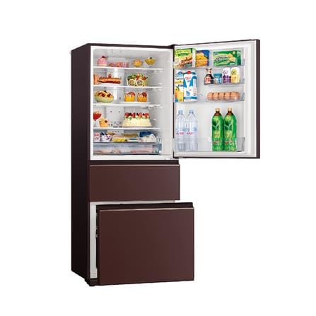 ตู้เย็น 3 ประตู MITSUBISHI MR-CGX51EY-GBR 15.9 คิว กระจกน้ำตาล_2