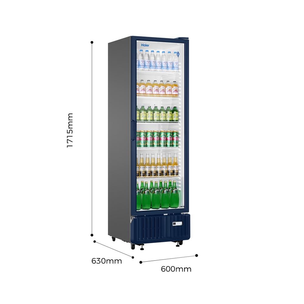 ตู้เครื่องดื่ม 1 ประตู HAIER SC-340BPC 11.3 คิว สีน้ำเงินเข้ม