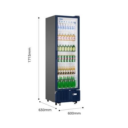 ตู้เครื่องดื่ม 1 ประตู HAIER SC-340BPC 11.3 คิว สีน้ำเงินเข้ม_5