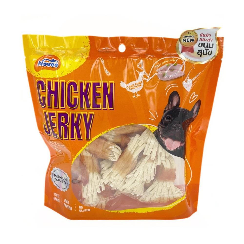 ขนมสุนัข NOVEE SPIRAL CHICKEN TARO 300 ก.
