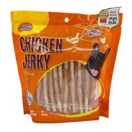 ขนมสุนัข NOVEE SOFT SPIRAL CHICKEN 40 ชิ้น
