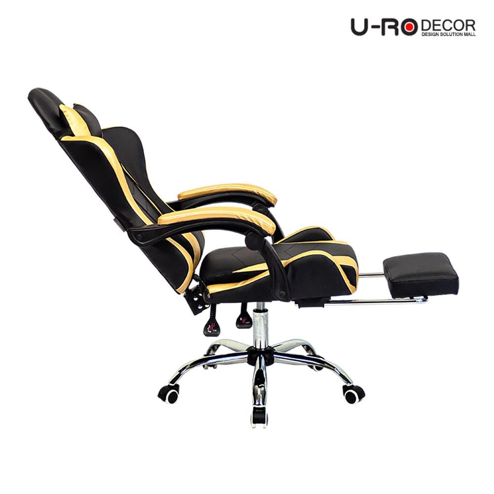 เก้าอี้เกมมิ่ง U-RODECOR THE LEGEND สีดำ/ทอง