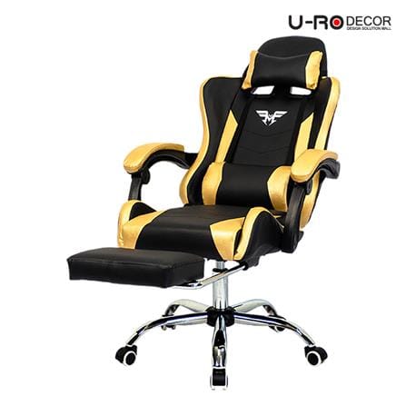 เก้าอี้เกมมิ่ง U-RODECOR THE LEGEND สีดำ/ทอง_2