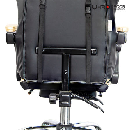 เก้าอี้เกมมิ่ง U-RO DECOR THE LEGEND สีดำ/ทอง_4