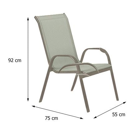 ชุดสนาม 4 ที่นั่ง SPRING VARINA สีเขียว/โทป_9