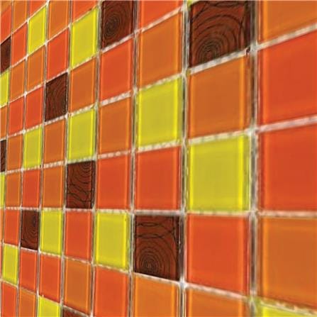 โมเสคแก้ว 30x30 ซม. DURAGRES ดิซซี่ ออเรนจ์_1