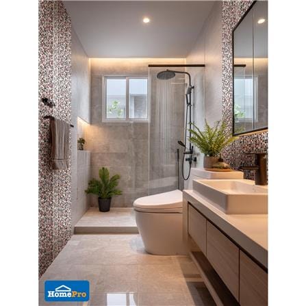 โมเสคแก้ว 30x30 ซม. DURAGRES เรด แบล็ค_4