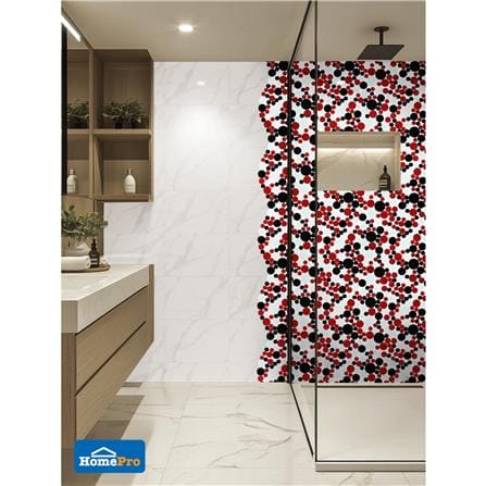 โมเสคแก้ว 30x30 ซม. DURAGRES ราวดี้ เรด ลาส_2