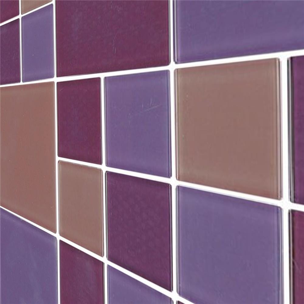 โมเสคแก้ว 30x30 ซม. DURAGRES เพอเพิ้ล ชิก