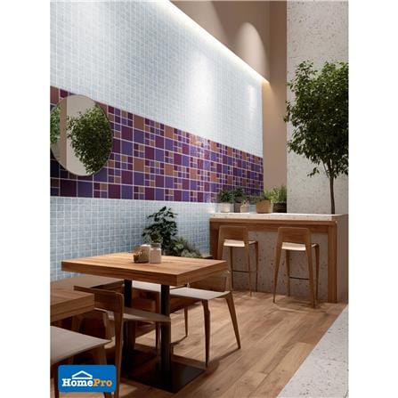 โมเสคแก้ว 30x30 ซม. DURAGRES เพอเพิ้ล ชิก_4