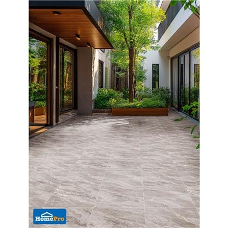 กระเบื้องพื้นพอร์ซเลน 60x60 ซม. CERGRES อารีนัล เทาอ่อน A 1.44 ตร.ม._4