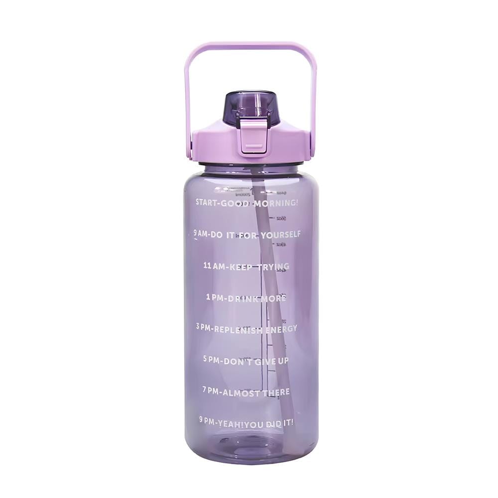 กระบอกน้ำพลาสติก TRITAN HANSEN 2 ลิตร สีม่วง