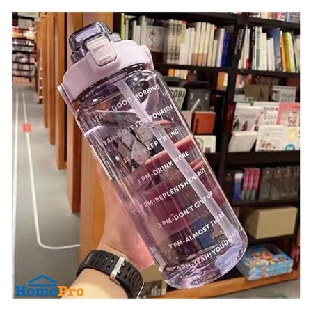 กระบอกน้ำพลาสติก TRITAN HANSEN 2 ลิตร สีม่วง_1