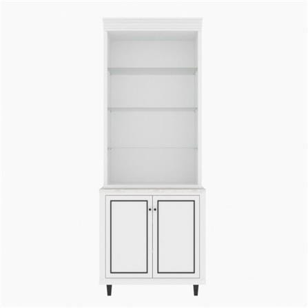 ตู้สูง SB FURNITURE ETERNO 19223414 90 ซม. สีขาว_1