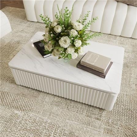 โต๊ะกลาง SB FURNITURE GALAR 19214861 98 ซม. สีขาว_1