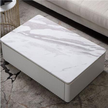 โต๊ะกลาง SB FURNITURE GALAR 19214861 98 ซม. สีขาว_2