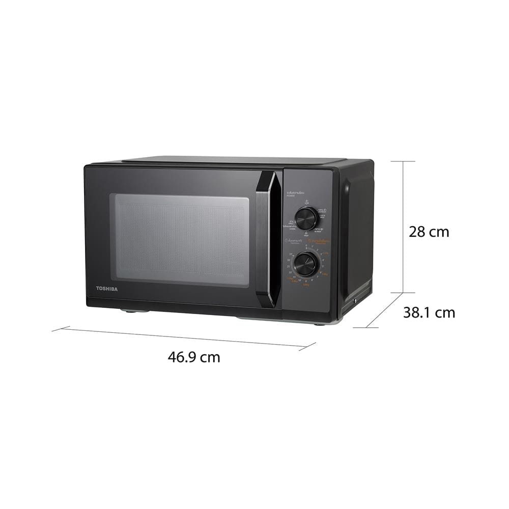 ไมโครเวฟ TOSHIBA MW3-MG25PC(BK) 25 ลิตร