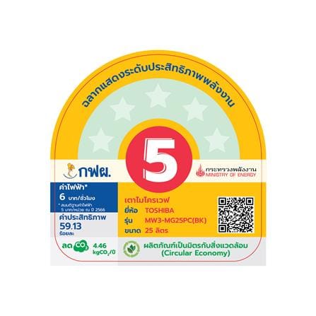 ไมโครเวฟ TOSHIBA MW3-MG25PC(BK) 25 ลิตร_4