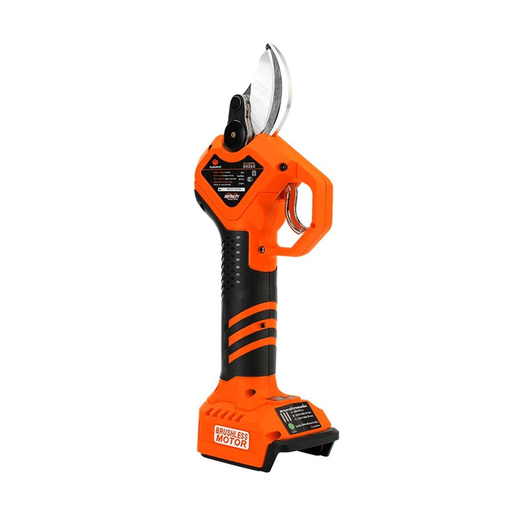 กรรไกรตัดกิ่งไร้สาย PUMPKIN INF-35SH 20 โวลต์ (เครื่องเปล่าไม่รวมแบต)