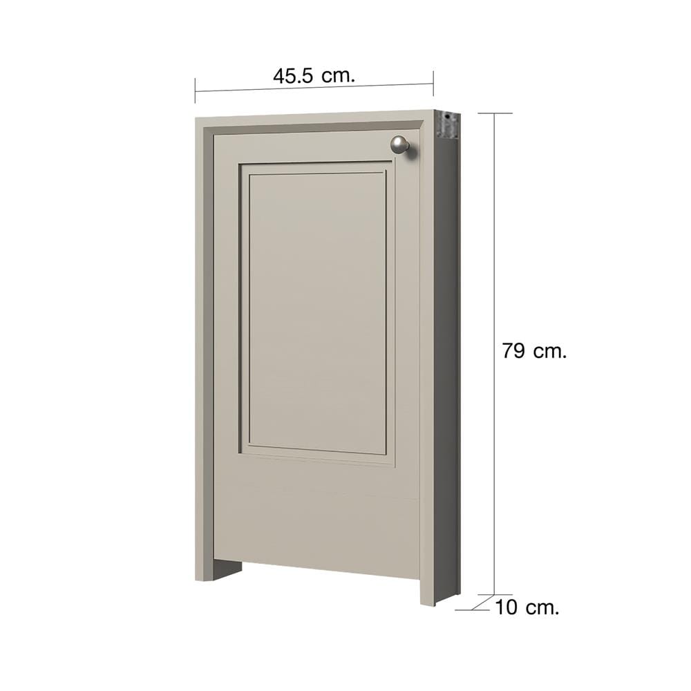 บานถังแก๊ส CABIN SANDY 45.5X79 ซม. สีเบจ
