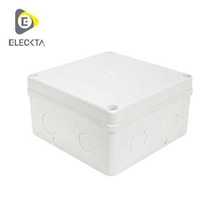 กล่องพักสาย ELECKTA 6X6 นิ้ว สีขาว_0