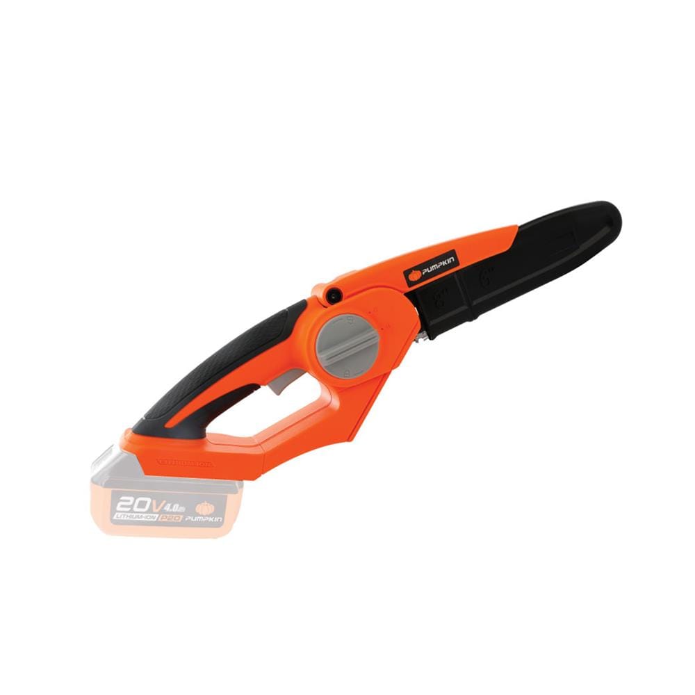 เลื่อยโซ่ไร้สาย (เฉพาะเครื่อง) PUMPKIN INF-8CSB 8 นิ้ว 20 โวลต์