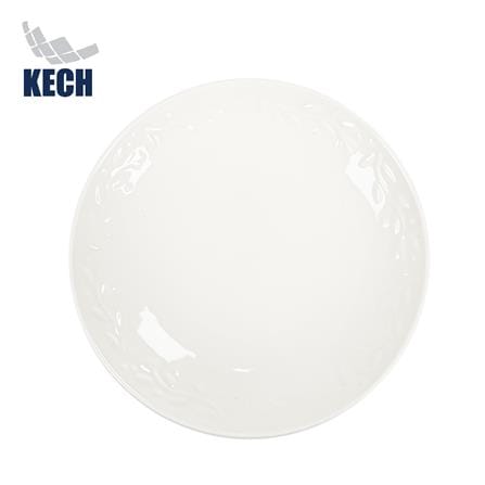 จานบัวเซรามิก 8 นิ้ว KECH DINING LEAF_0
