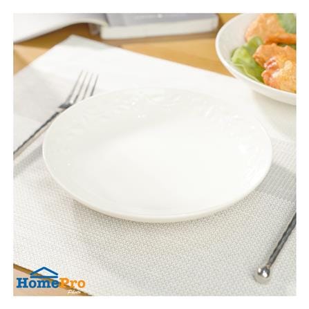 จานบัวเซรามิก 8 นิ้ว KECH DINING LEAF_3