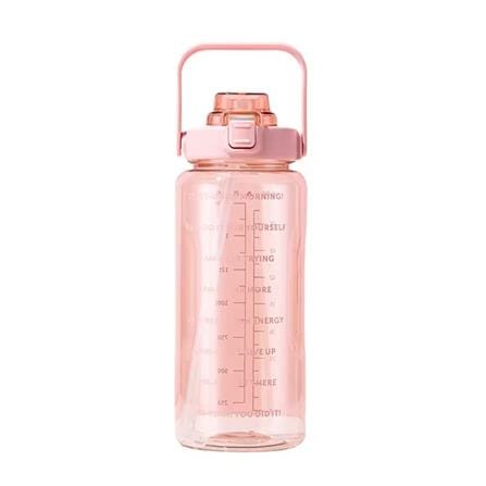 กระบอกน้ำพลาสติก TRITAN HANSEN 2 ลิตร สีชมพู_0