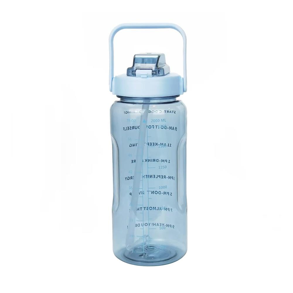 กระบอกน้ำพลาสติก TRITAN HANSEN 2 ลิตร สีฟ้า