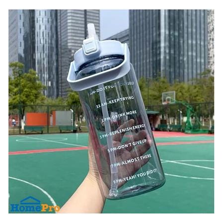 กระบอกน้ำพลาสติก TRITAN HANSEN 2 ลิตร สีฟ้า_1