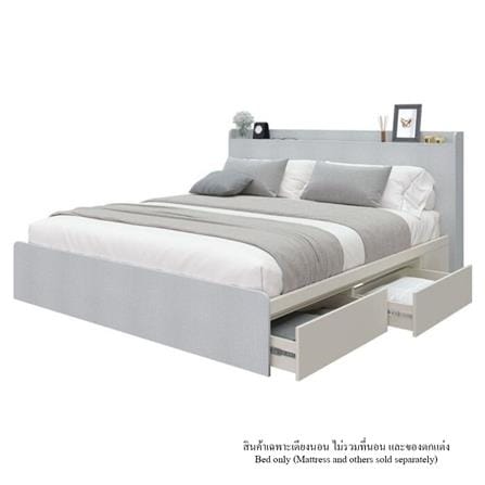 ชุดห้องนอน 6 ฟุต KONCEPT AIKO 59060745 สีขาว_1