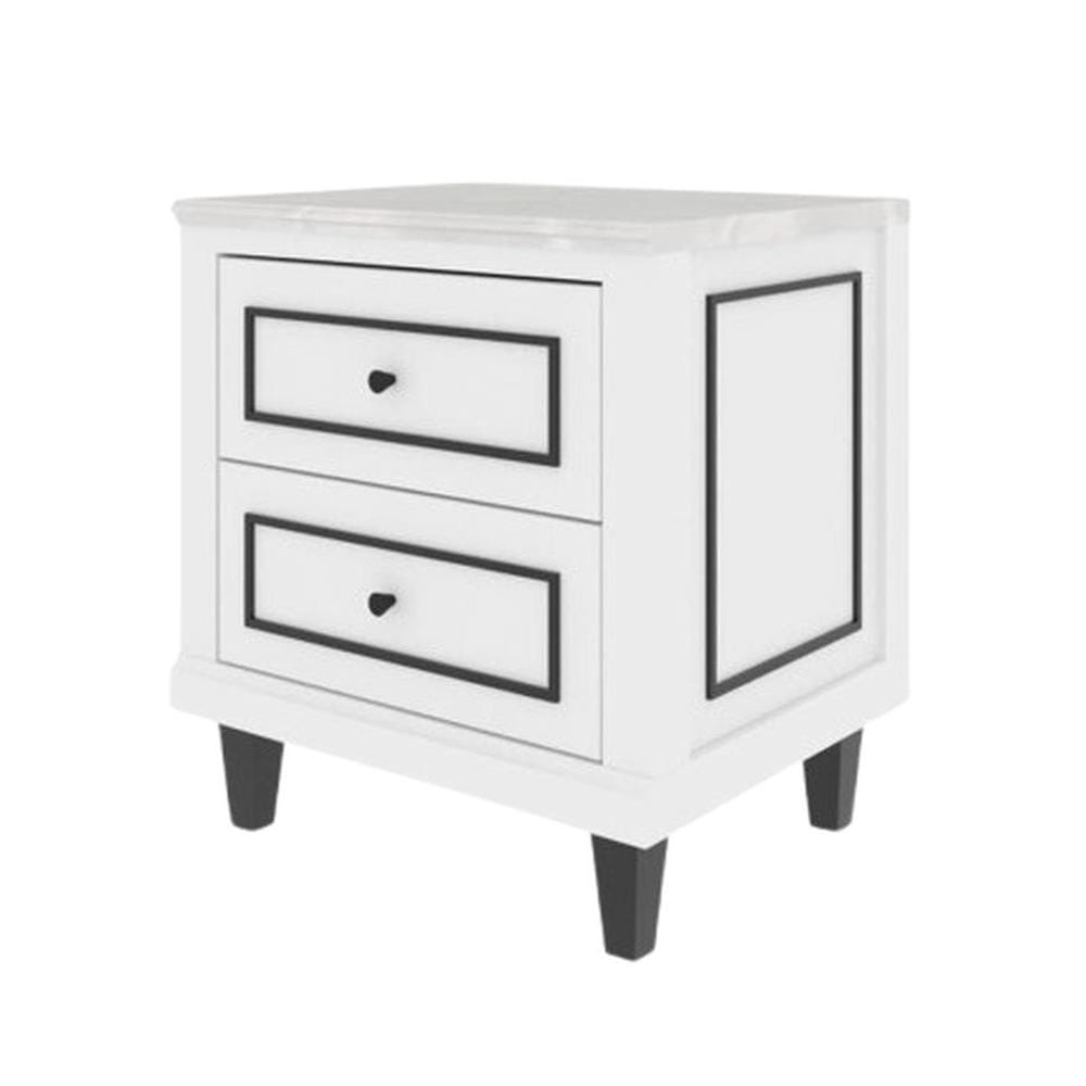 ตู้ข้างเตียง SB FURNITURE ETERNO 19220928 55 ซม. สีขาว