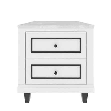 ตู้ข้างเตียง SB FURNITURE ETERNO 19220928 55 ซม. สีขาว_4