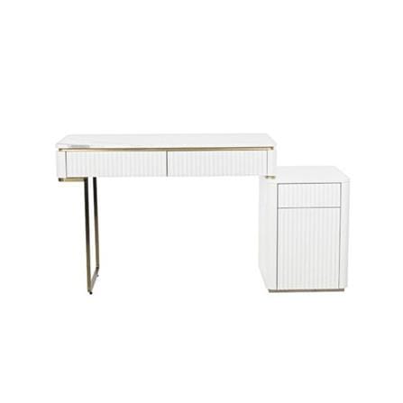 โต๊ะเครื่องแป้ง SB FURNITURE GALAR 19214858 148 ซม. สีขาว_0