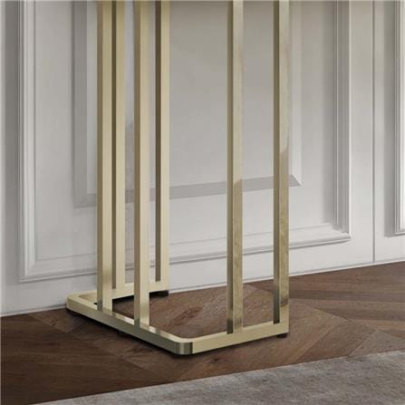 โต๊ะคอนโซล SB FURNITURE GALAR 19215728 150 ซม. สีขาว/ทอง_3
