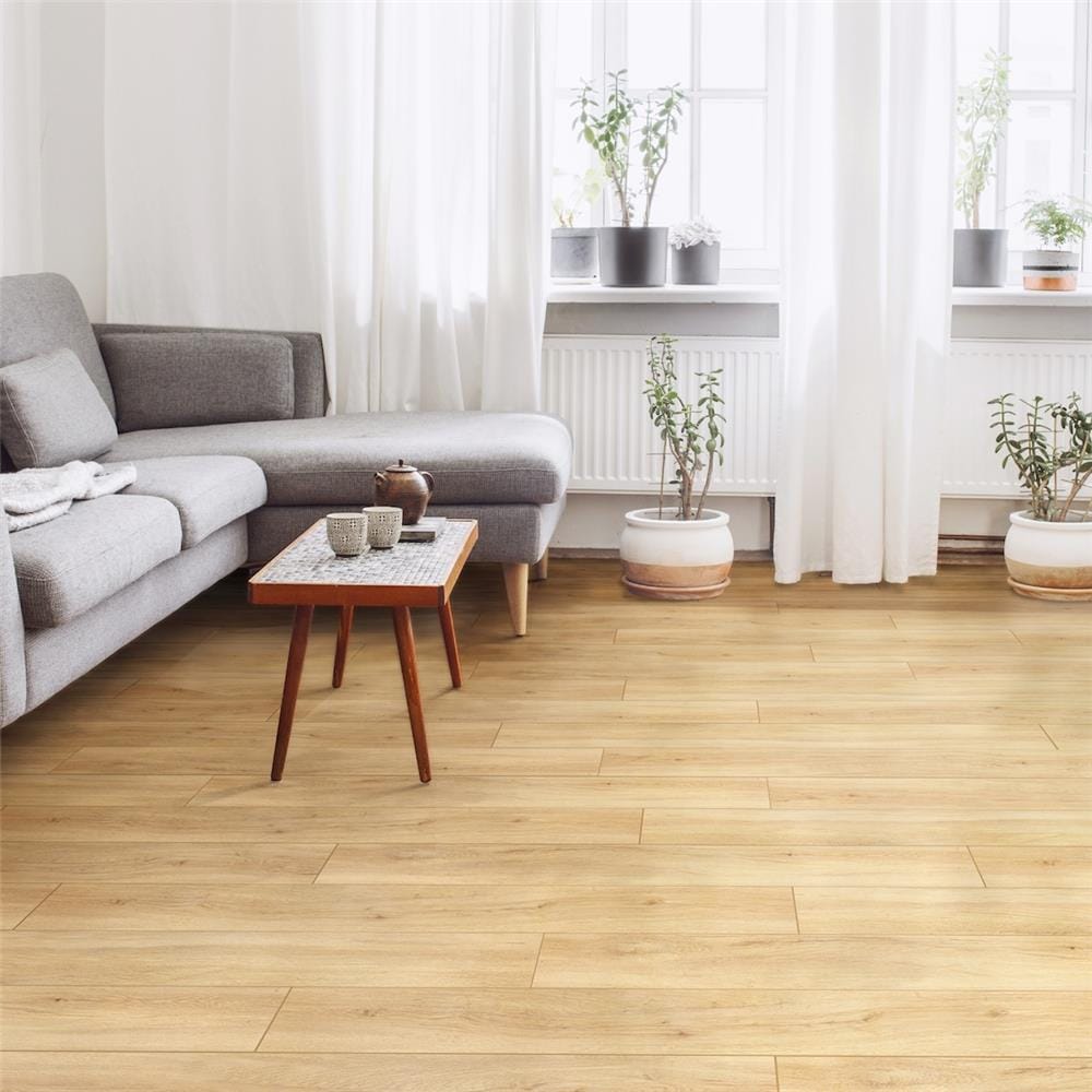 พื้น SPC LT BY COTTO 4 มม. 2.64 ตร.ม. สี LUNAR OAK (แพ็ก 12 ชิ้น)
