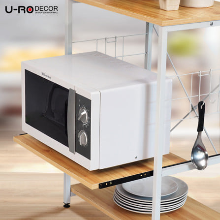 ชั้นวางของโล่ง 3 ชั้น U-RO DECOR SMART 60 ซม. สี LIGHT OAK_5