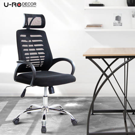 เก้าอี้สำนักงาน U-RO DECOR SPACE 000002069 สีดำ_8