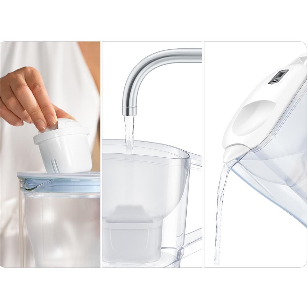 เหยือกกรองน้ำ BRITA รุ่น ALUNA XL 3.5 ลิตร สีขาว