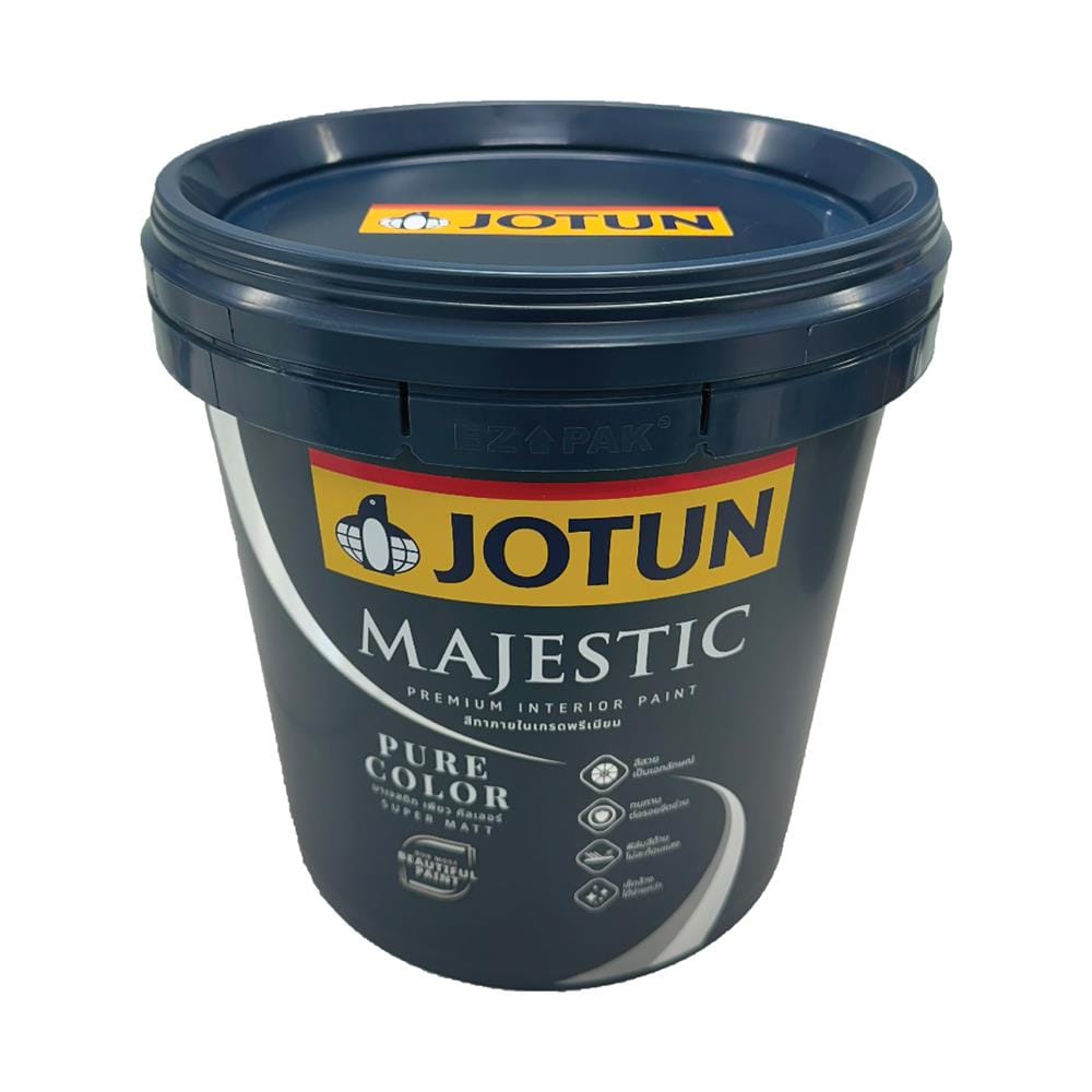 สีน้ำทาภายใน ชนิดด้าน JOTUN MAJESTIC PURE COLOR BASE B 9 ลิตร