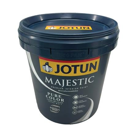 สีน้ำทาภายใน ชนิดด้าน JOTUN MAJESTIC PURE COLOR BASE B 9 ลิตร_0